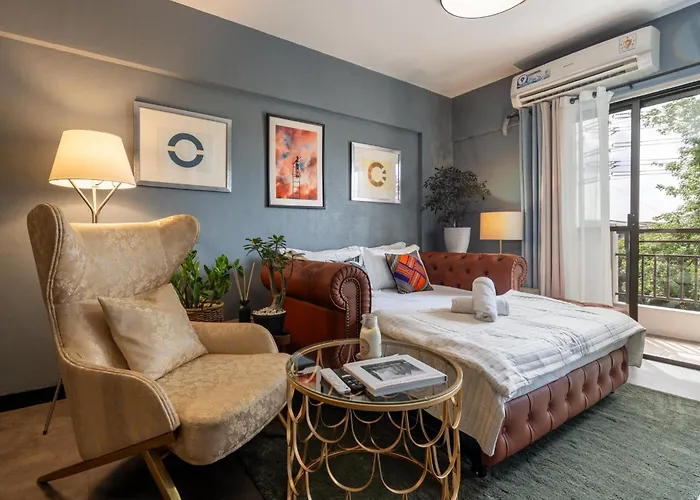 Boutique One-bedroom Near Airport, Business Hubs Apartamento